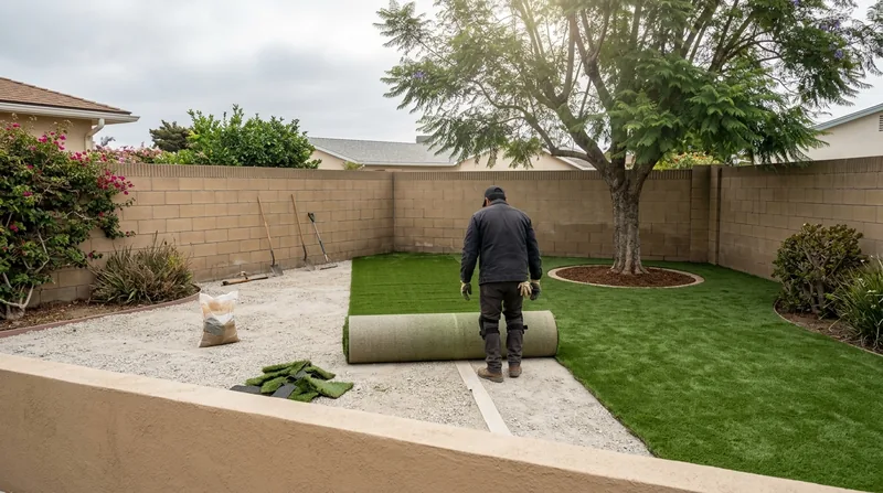 Residential Artificial Grass Installation Chula Vista